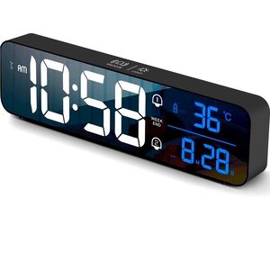 Digital led alarm clock
